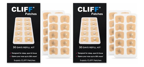 Parches CLIFF® · 60 pares